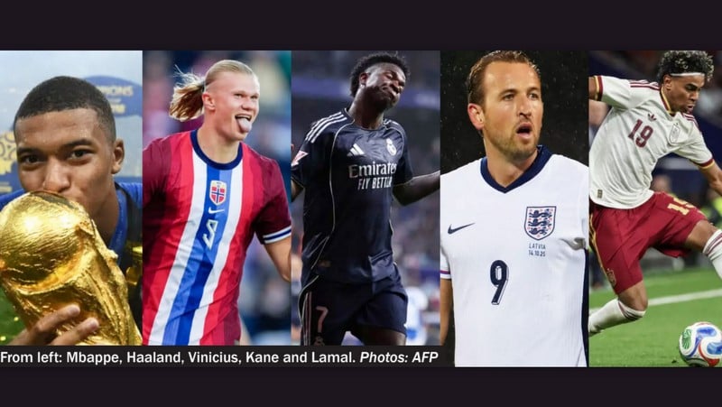 Five stars to watch at the World Cup