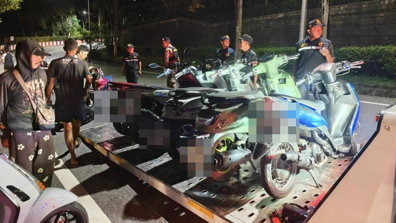 Motorbikes seized in street-racing crackdown