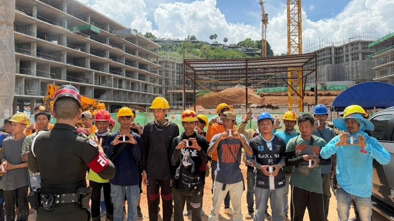 Chinese 'supervisors' arrested at Phuket condo project