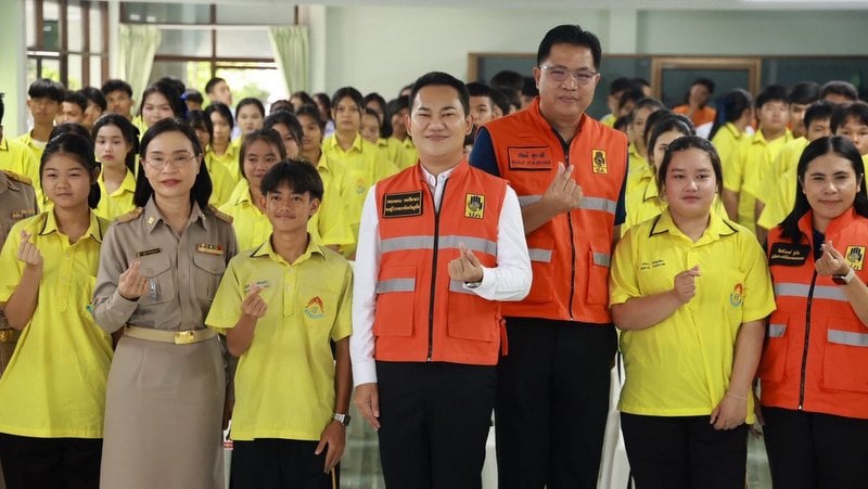 New vice governor gets to work on youth road safety
