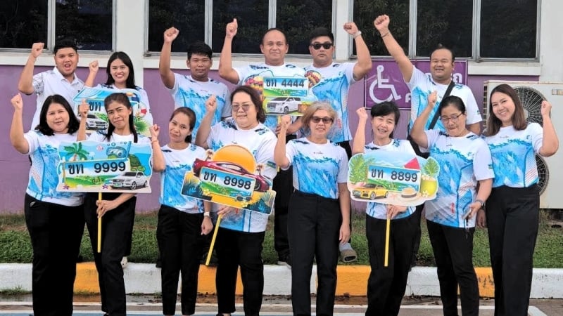 Phuket opens auction for lucky licence plates