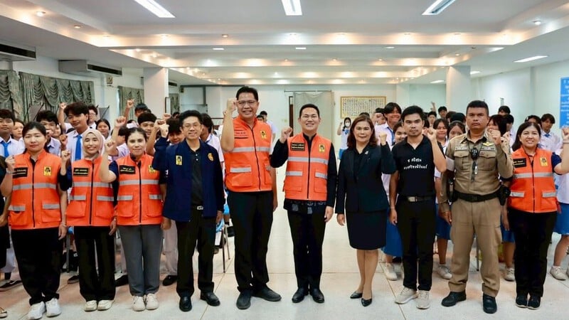 Vice governor keeps focus on youth road safety
