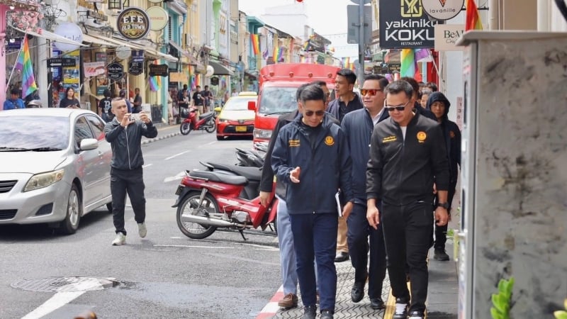 House Committees visit Old Town, Phuket Pearl, talk waste