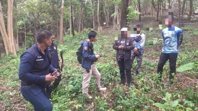 Three arrested in Khao Daeng protected land encroachment