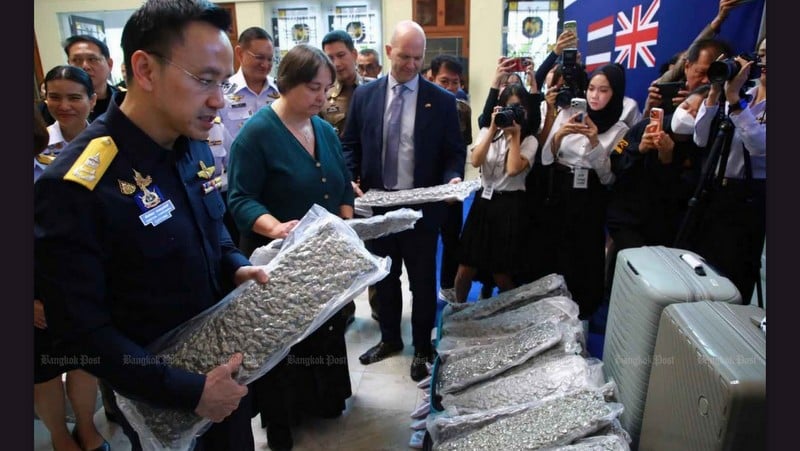 Thai-UK effort targets cannabis smugglers