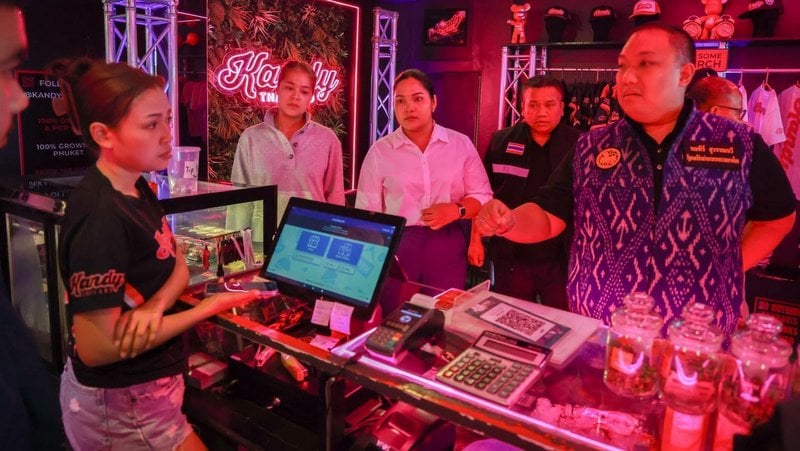 Polapee hits cannabis shops, Chinese shrines