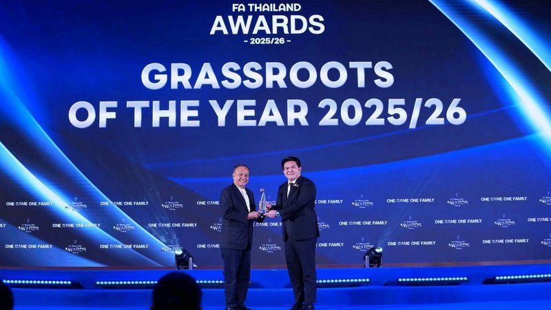 Phuket recognised for Grassroots Football Development efforts