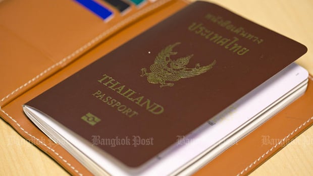 Thailand passport ranking slides