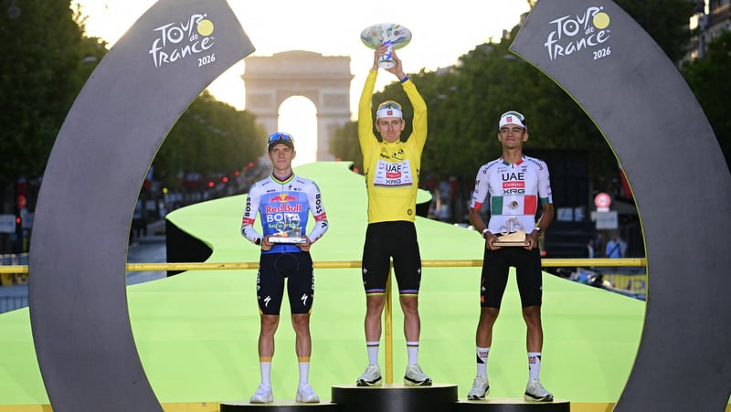 Pogacar wins record-equalling fifth Tour de France